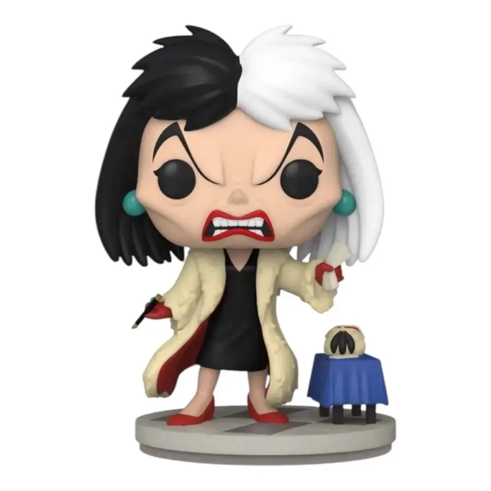 Funko Pop! Disney: Villains - Heiress Fashionista Cruella de Vil Figure #1083 - Picture 12 of 12